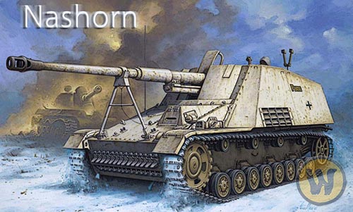 Обзор пт-сау Nashorn - Истребитель танков