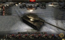 Новогодний ангар для World of Tanks 0.9.9