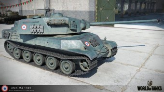 HD-модель AMX M4 1949. Скриншот 3