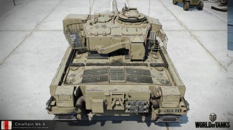 Танк Chieftain Mk. 6. Скриншот 4