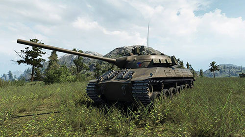 Скриншоты танка Skoda T 50