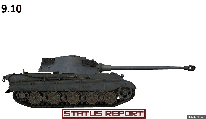 Внешний вид Tiger II. Вид сбоку