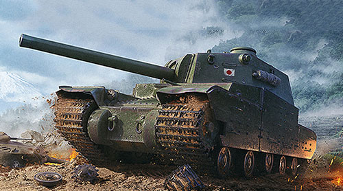 Боковая броня и габариты Type 5 Heavy - привет Тигры!