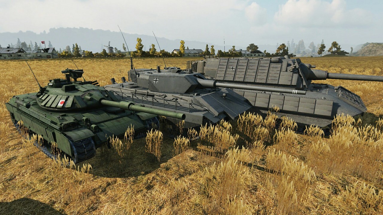 Современные танки.