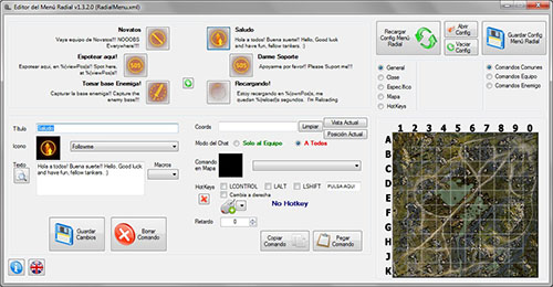 Программа Radial Menu Editor v1.32 для World of Tanks