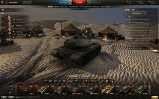 Дневной ангар "Пустыня для World of Tanks