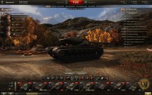 Осенний ангар для World of Tanks 0.9.13