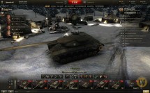 Новогодний ангар для World of Tanks 0.9.9