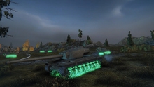 Включенные фары танков для World of Tanks