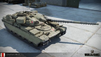 Танк Chieftain Mk. 6. Скриншот 3
