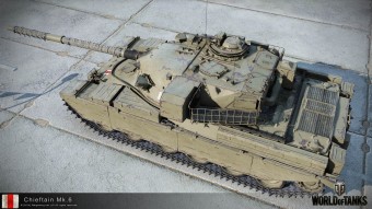 Танк Chieftain Mk. 6. Скриншот 5