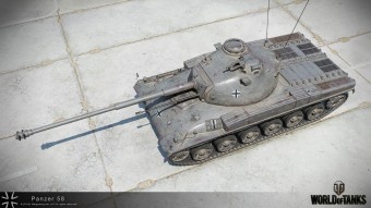 Танк Panzer 58. Скриншот 1