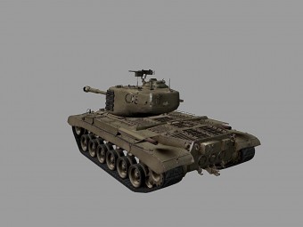 Внешний вид танка M46 Patton KR