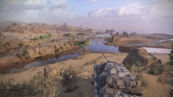 World of Tanks на PS4. Скриншот 1