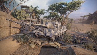 World of Tanks на PS4. Скриншот 4