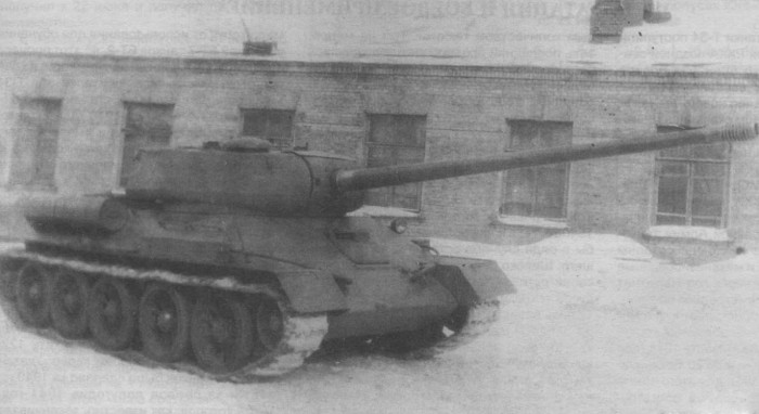 Т-34/100 - историческое фото