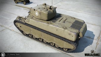 T1 Heavy Tank в HD. Скриншот 4