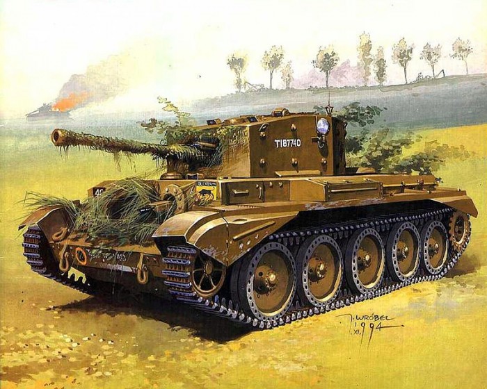 "Cromwell" - британский средний танк, что стал популярным после нерфа М18 "Хеллкет"