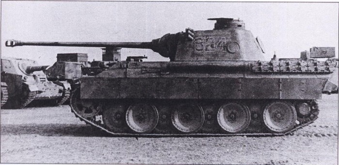 "Пантера" обладала одним из самых мощных и длинноствольных 75-мм орудий