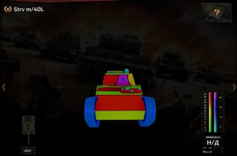 Бронирование легкого танка Strv m/40L