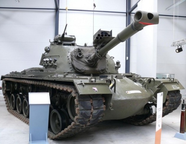 М48 "Паттон" - это один из лучших танков в плане стабилизации и общей комфортности орудия