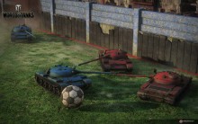 Играем в футбол с World of Tanks!