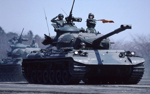 Средний танк Type 61. История